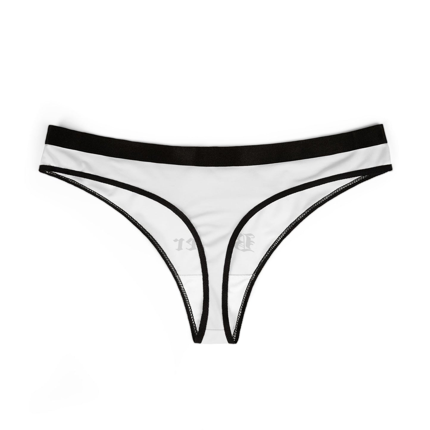 Villains F*ck Better Gothic Lingerie (White)