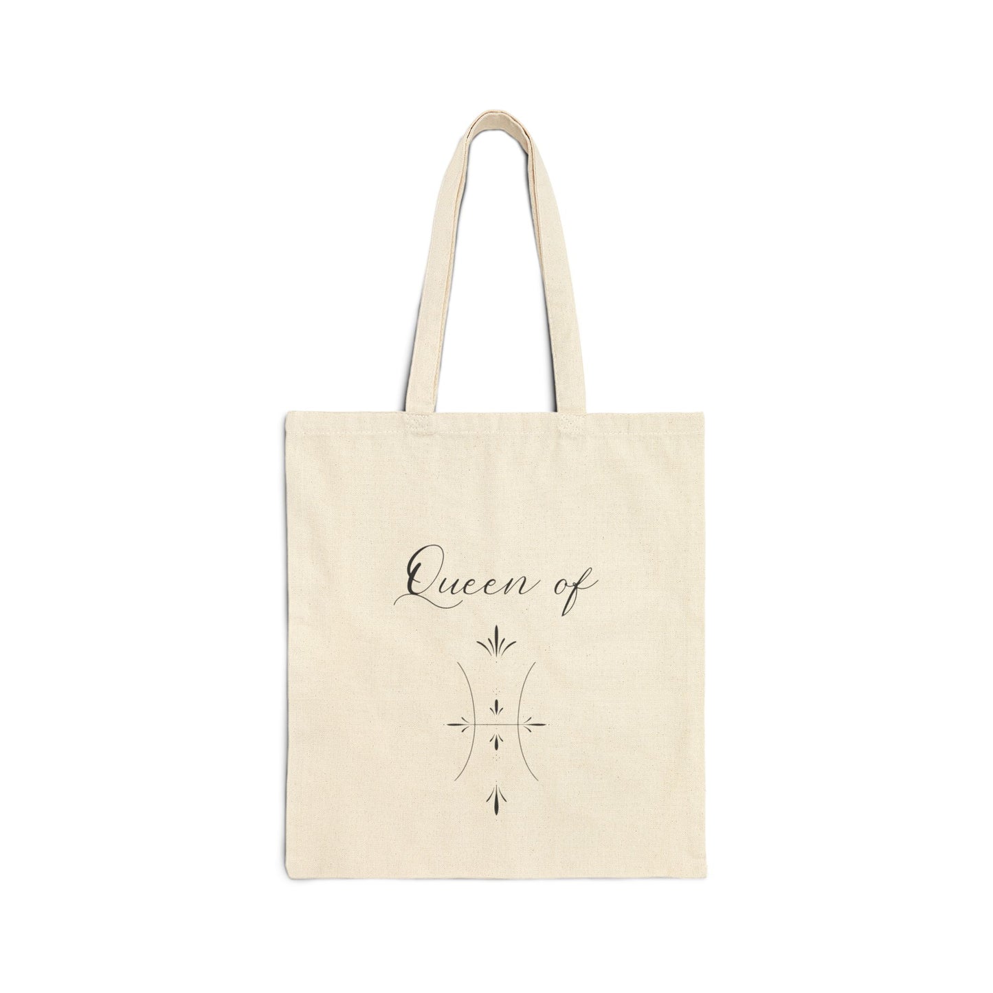 'Queen Of Pisces' Star Sign - Double Sided Canvas Tote Bag