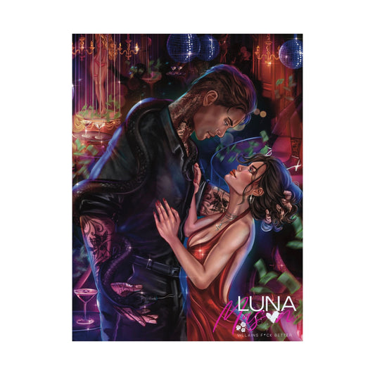 Intense Artwork (Beneath The Blaze) Matte Poster