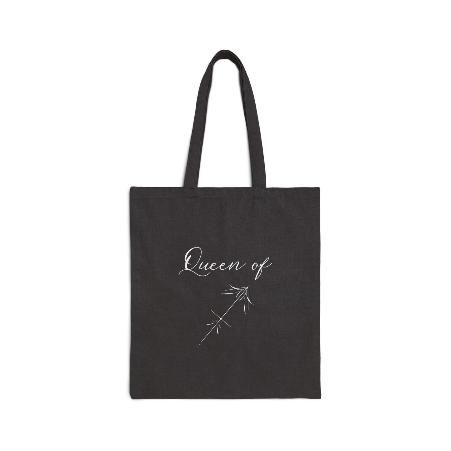 'Queen Of Sagittarius' Star Sign - Double Sided Canvas Tote Bag