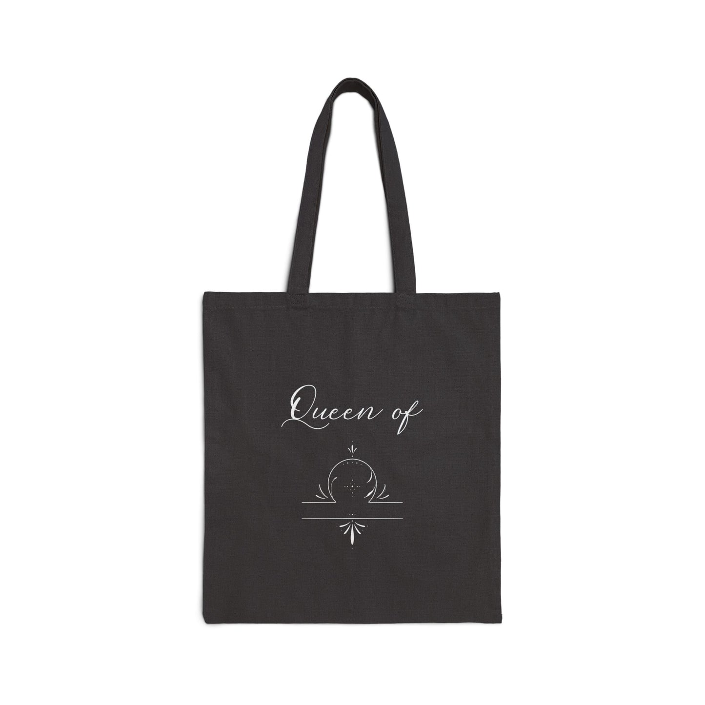 'Queen Of Libra' Star Sign - Double Sided Canvas Tote Bag
