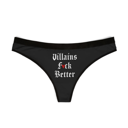 Villains F*ck Better Gothic Lingerie (black)