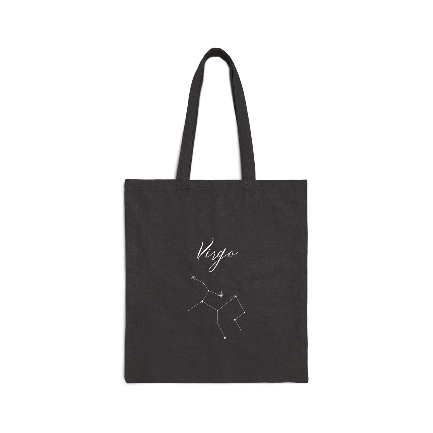 'Queen Of Virgo' Star Sign - Double Sided Canvas Tote Bag